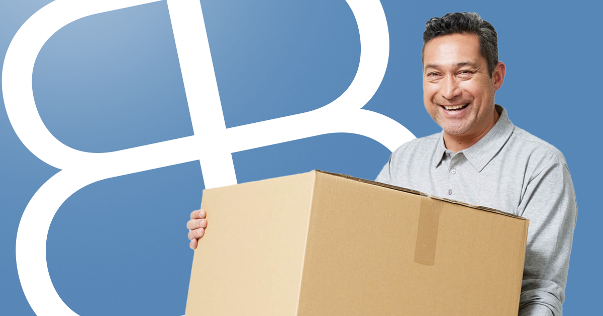 Man moving house with equity release