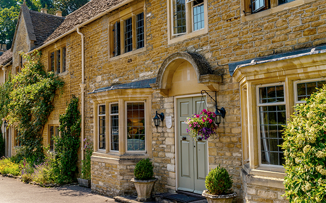 old stone house